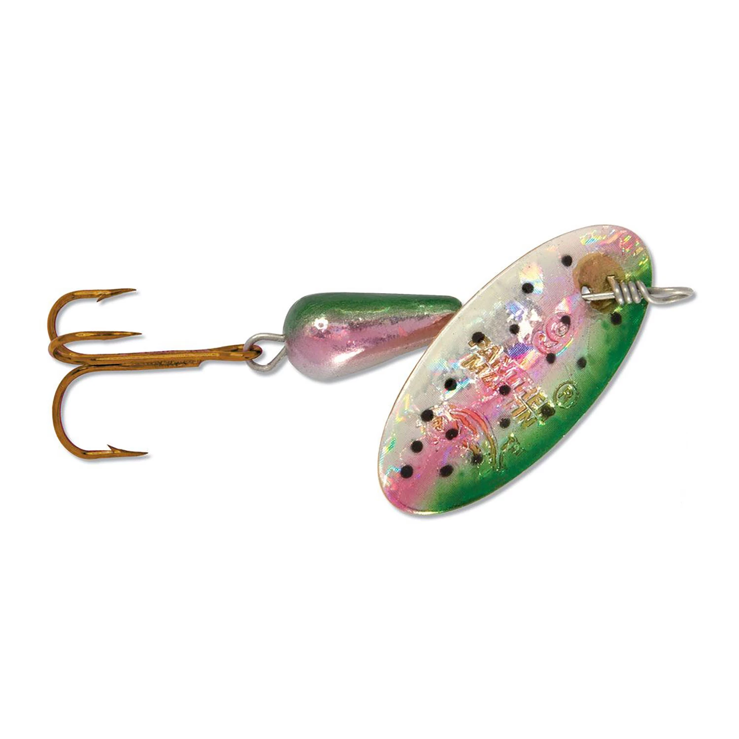 Panther Martin Classic Holographic Rainbow Trout Spinner - Size 2 3 Panther Martin Classic Holographic Rainbow Trout Spinner - Size 2