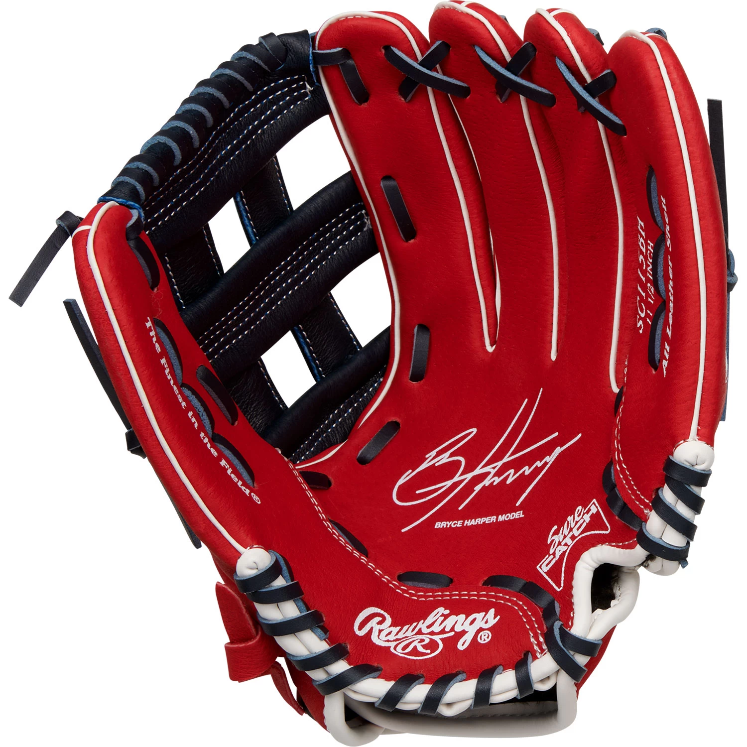 Rawlings Sure Catch 11.5" Harper Baseball Glove 3 Rawlings Sure Catch 11.5" Harper Baseball Glove