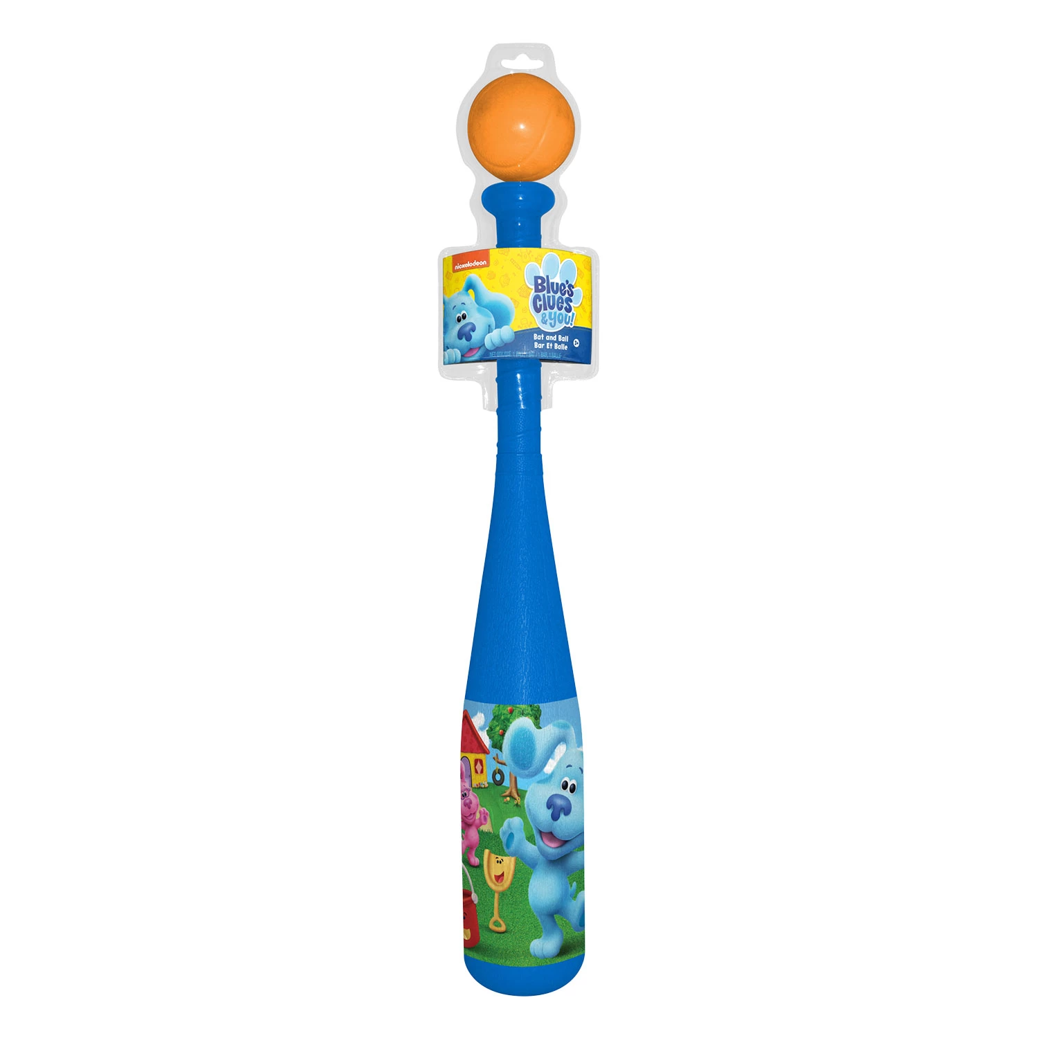 Nickelodeon Youth's Fat Bat And Ball Combo - Blues Clues 3 Nickelodeon Youth's Fat Bat And Ball Combo - Blues Clues