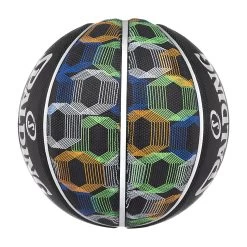 Spalding Never Flat Hex Multi Color 29.5" Basketball -Outdoor Sports Store 1510 11561 4490 015 zoom 70