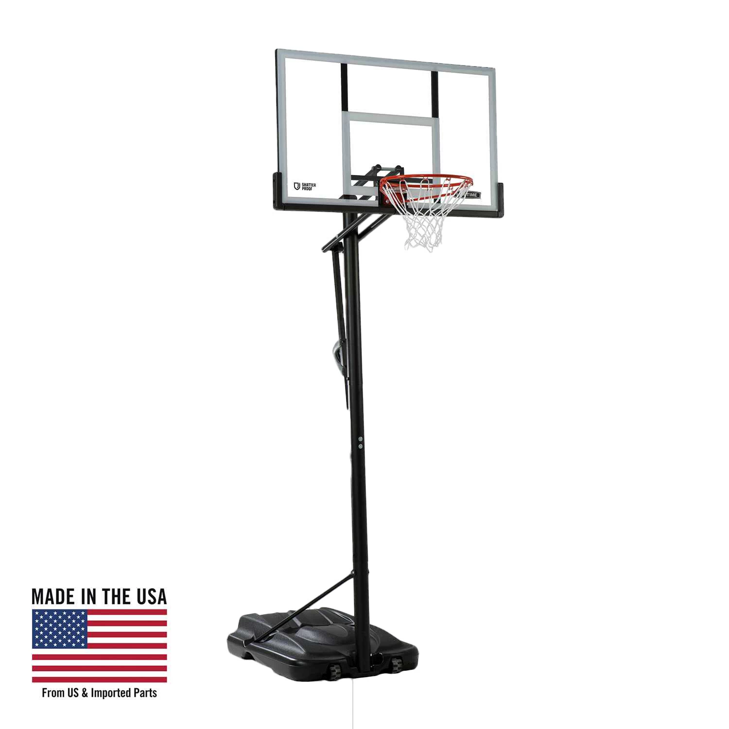 Lifetime 54" Steel-Framed Portable Basketball Hoop 3 Lifetime 54" Steel-Framed Portable Basketball Hoop