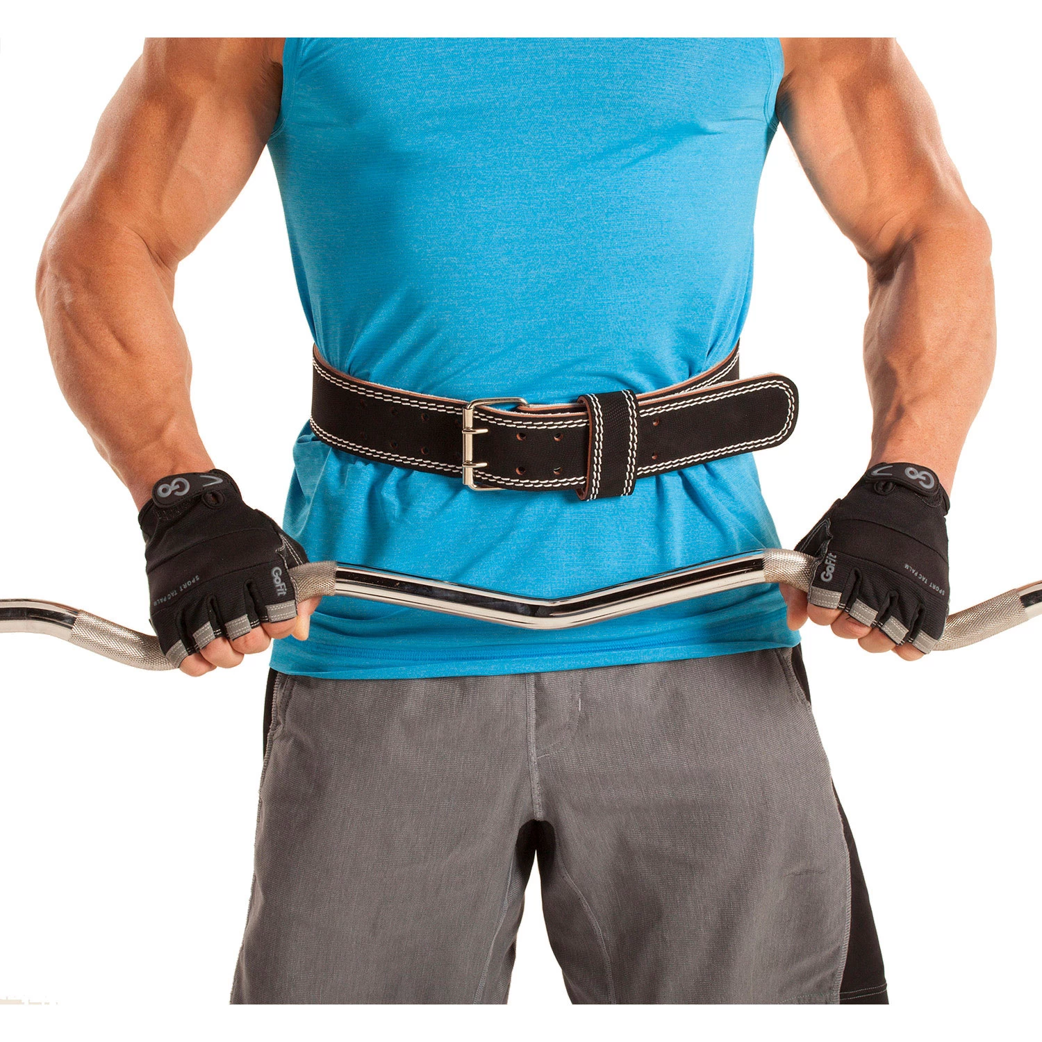 GoFit Men's ProTrainer Weightlifting Gloves 4 GoFit Men's ProTrainer Weightlifting Gloves - Image 2