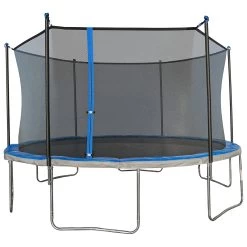 TruJump 14' Trampoline With Safety Enclosure