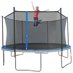 TruJump 14' Trampoline With Safety Enclosure -Outdoor Sports Store 2335 15393 0007 000 zoom 70
