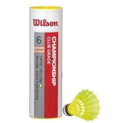 Wilson Championship Shuttlecocks - 6-Pack