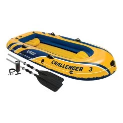 Intex Challenger 300 Inflatable Boat Set