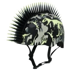 Raskullz Toddler's T-Rex Bones Mohawk Helmet
