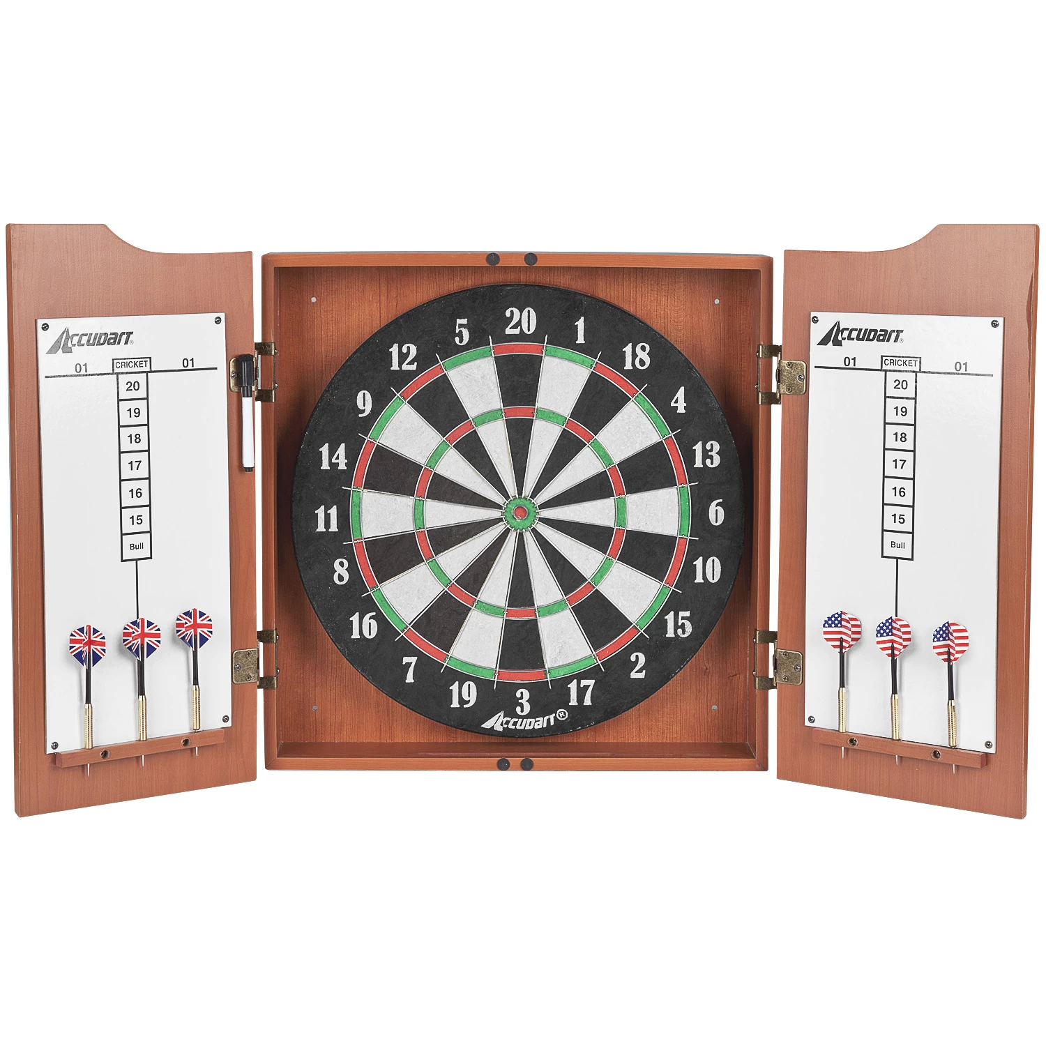 Accudart Heritage Dartboard And Cabinet Set 3 Accudart Heritage Dartboard And Cabinet Set