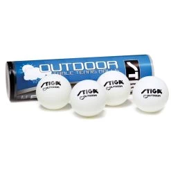 Stiga Outdoor Table Tennis Balls - 4-Pack