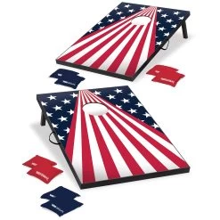 Outdoor Sports Store 11 Wild Sports Stars And Stripes 2' X 3' Cornhole Bag Toss Game