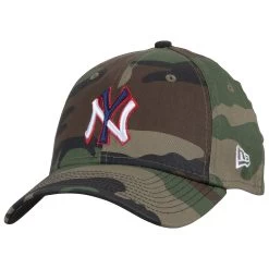 New Era MLB 39Thirty Americana Camo Cap