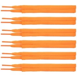 Sof Sole 45" Athletic Flat Neon Orange Shoelaces